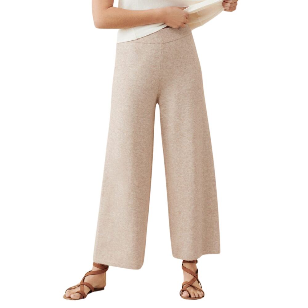 Jenni Kayne Cozy Beige Marina Culottes Size XS